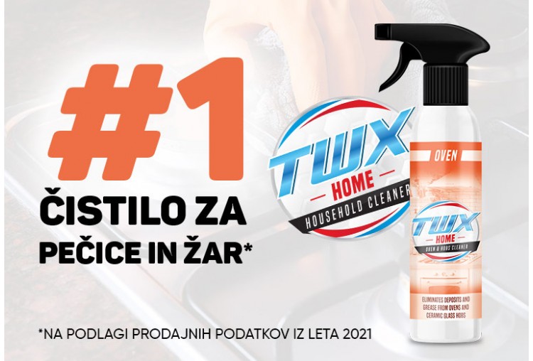 TWX® Home Oven – Čistilo brez hlapov za pečice in kuhalne plošče 300 ml